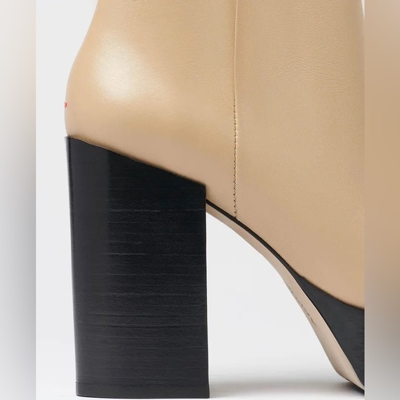 Aeyde Berlin Square Toe Heeled Boots - Picture 4 of 13